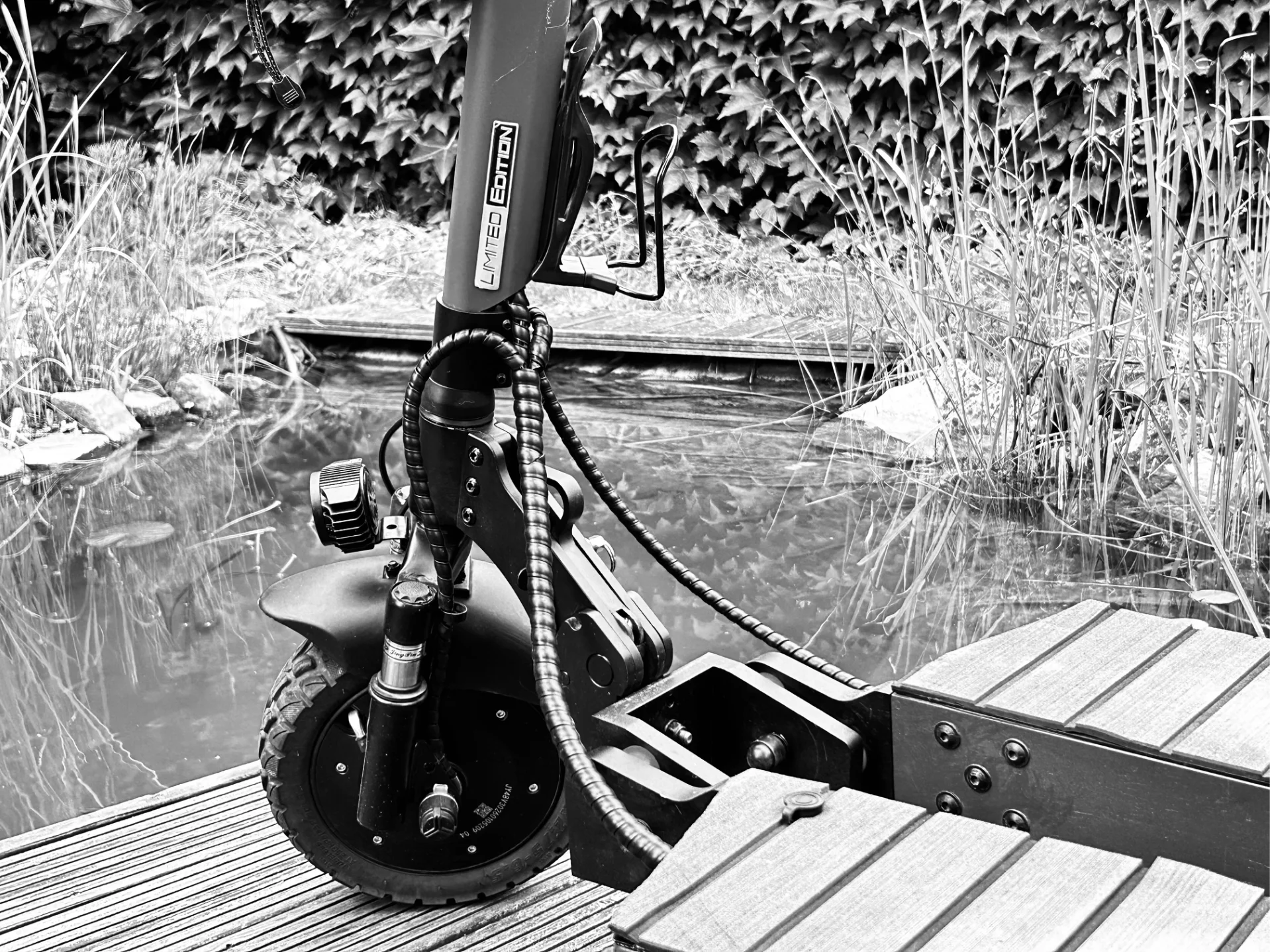 EL TRIKE Black in Black and White